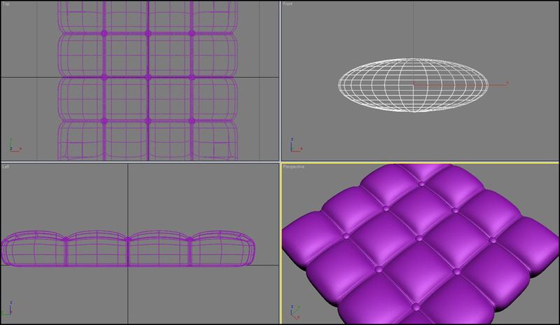 Modeling a Stool in 3DS MAX