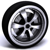 Modelling Complete Car Wheel (Part 5-7)