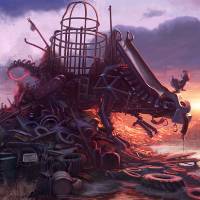 Making of  “Junkasaurus at Sunset”